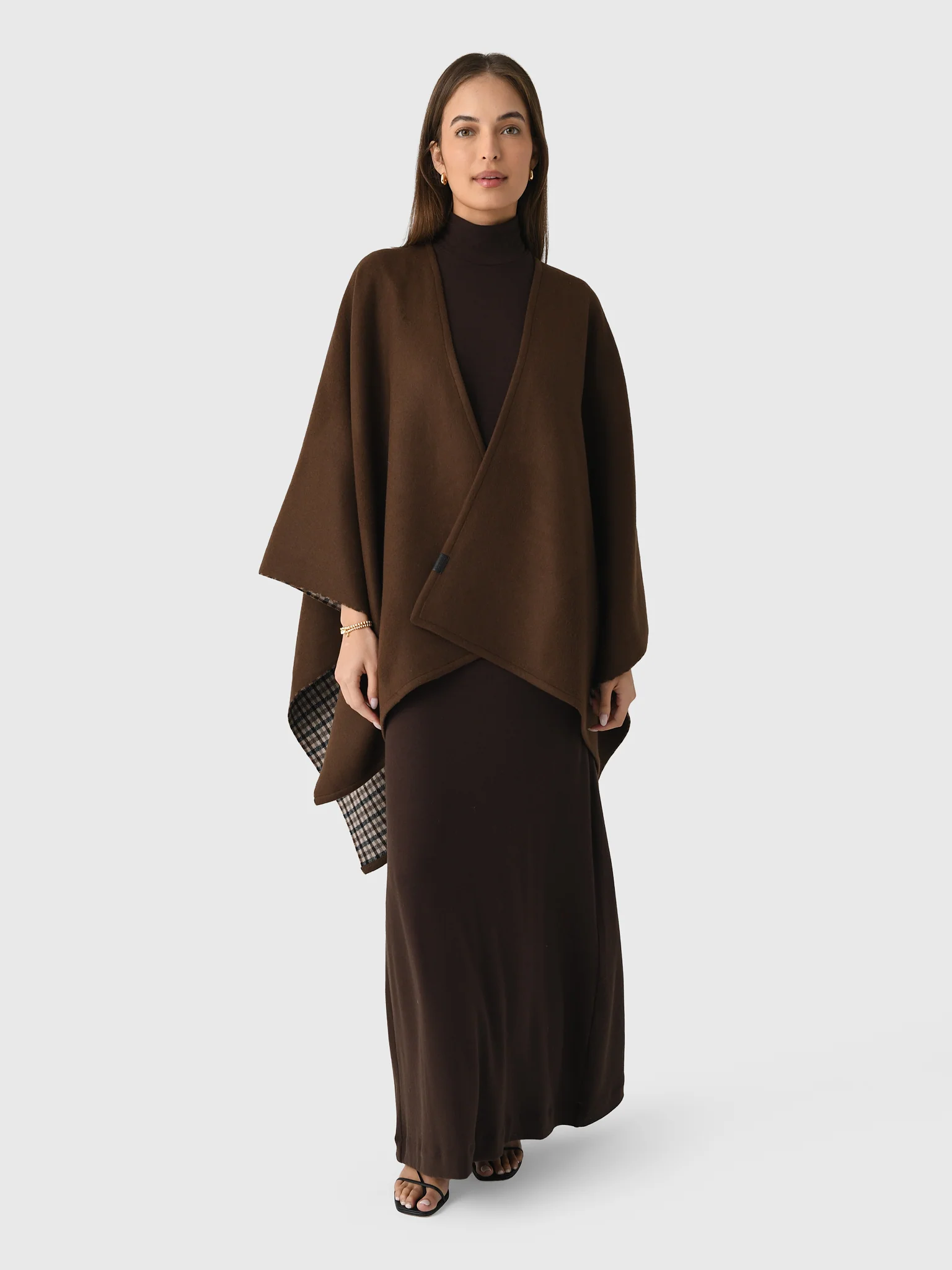 Vince Women's Double-Face Wool-Cashmere Cape - Image 2