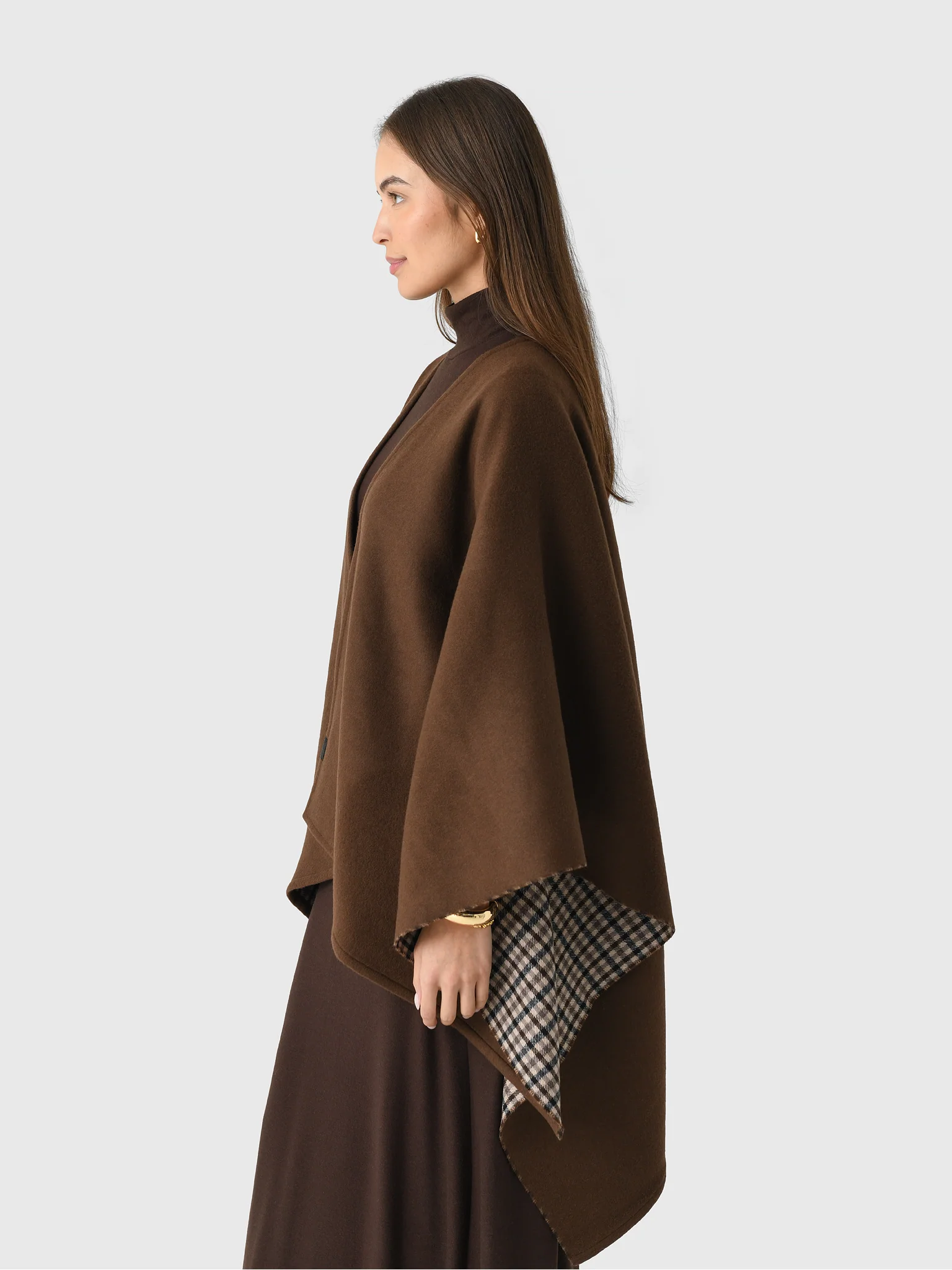 Vince Women's Double-Face Wool-Cashmere Cape - Image 3