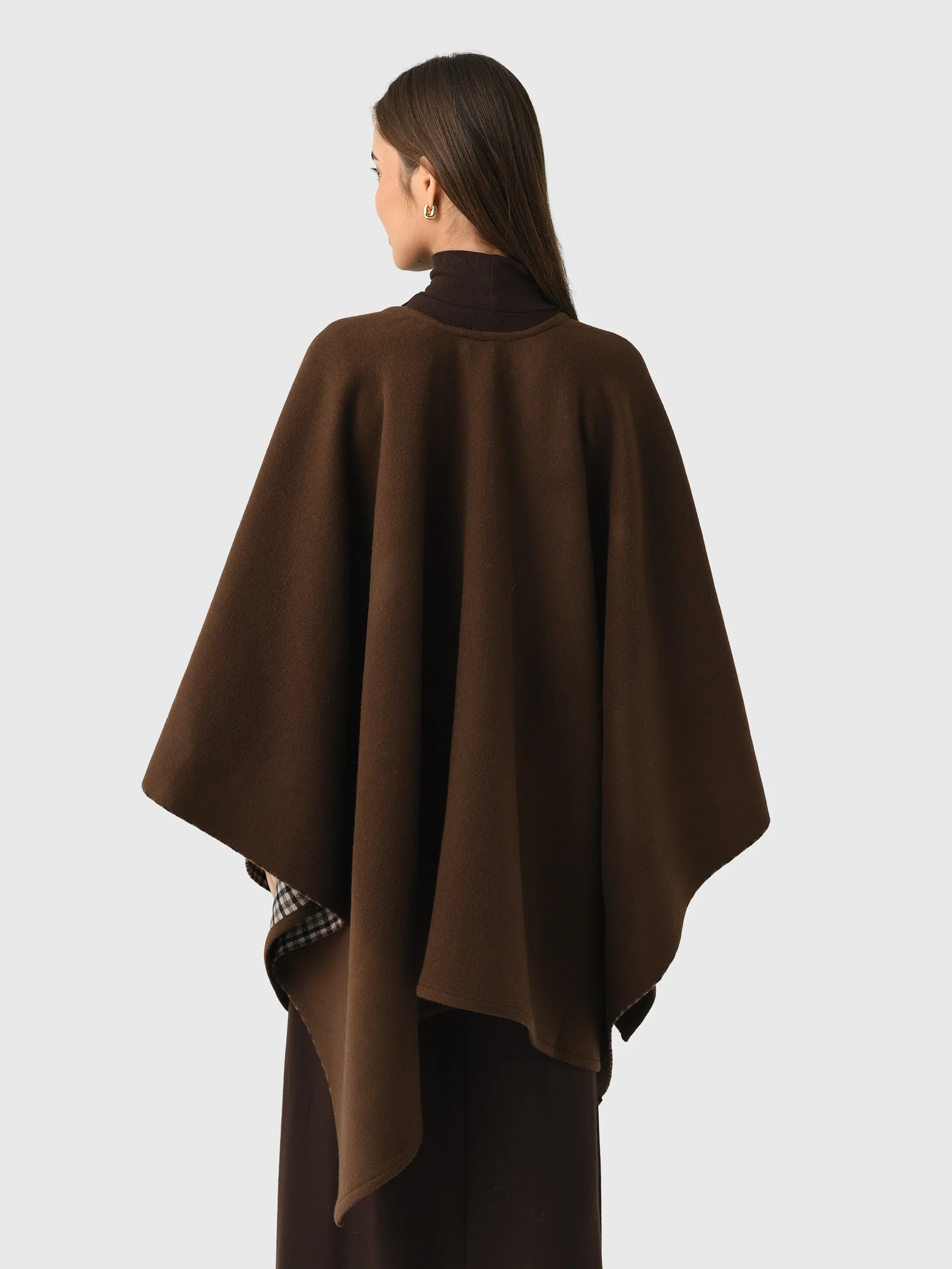 Vince Women's Double-Face Wool-Cashmere Cape - Image 4