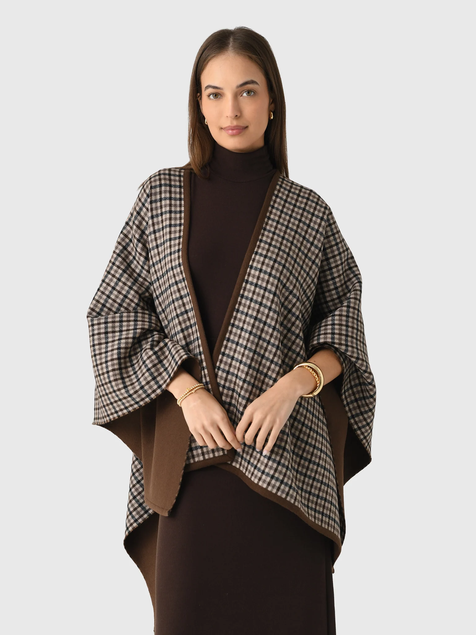Vince Women's Double-Face Wool-Cashmere Cape - Image 5