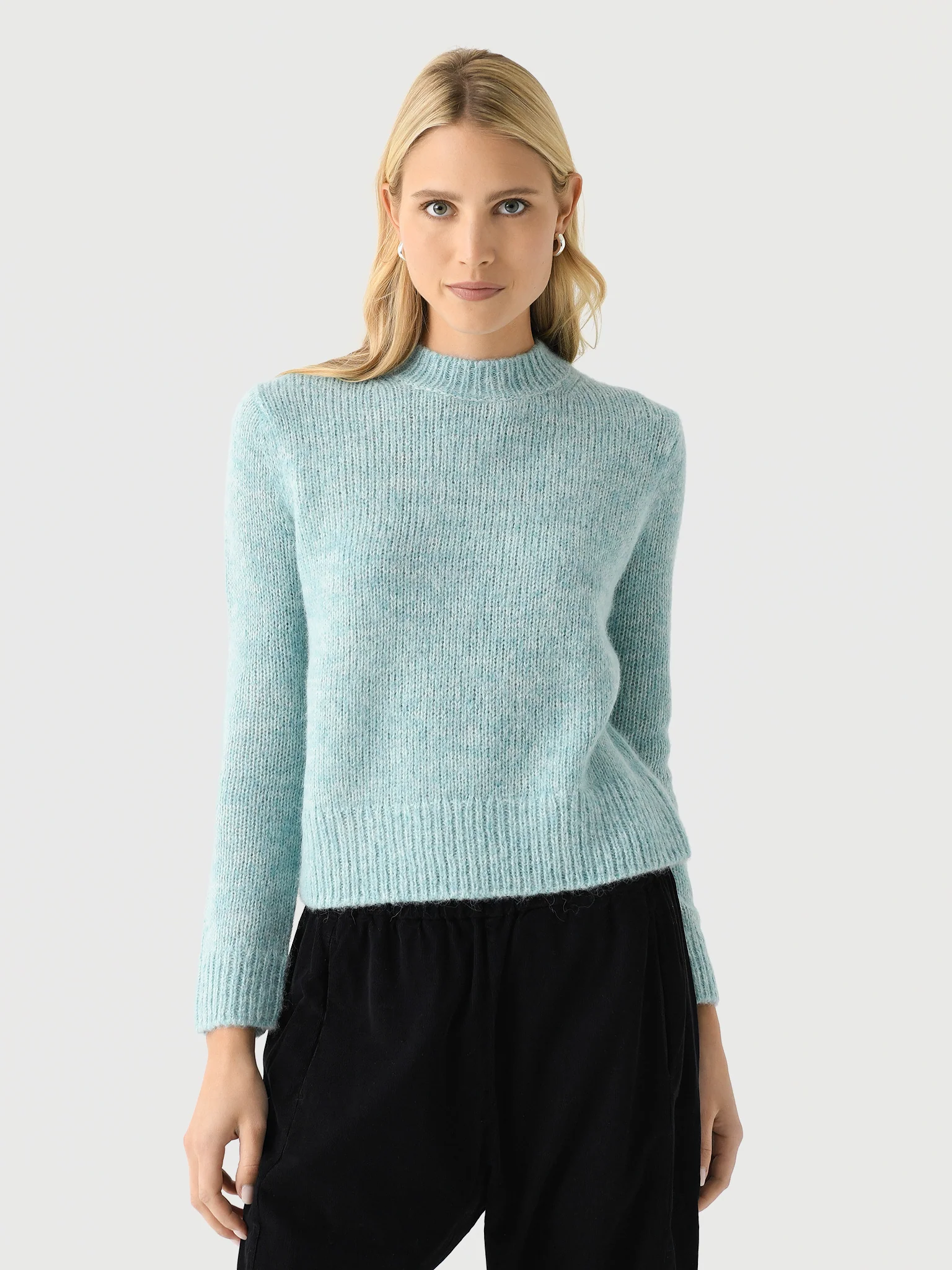 Vince Women's Marled Crew Neck Sweater