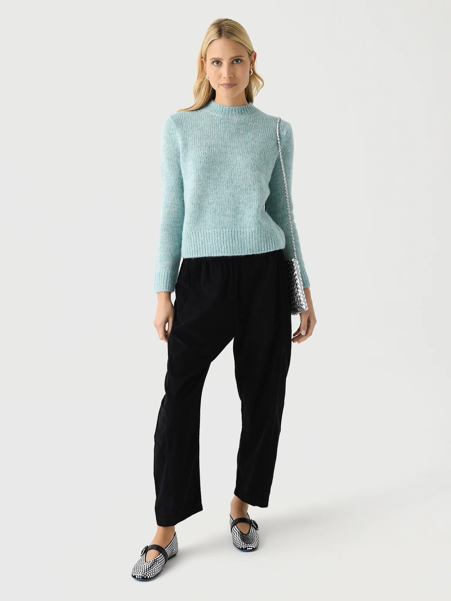 Vince Women's Marled Crew Neck Sweater - Image 2