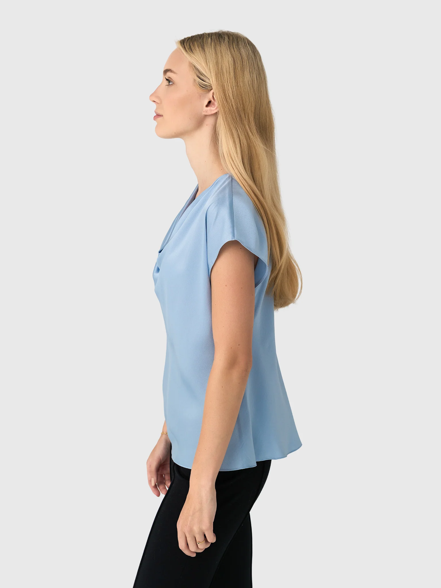 Vince Women's Silk Cowl-Neck Blouse - Image 12
