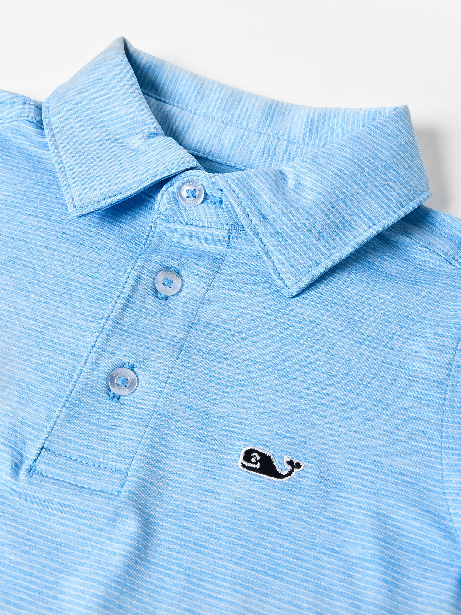 Vineyard Vines Boys' St. Jean Stripe Sankaty Polo - Image 2