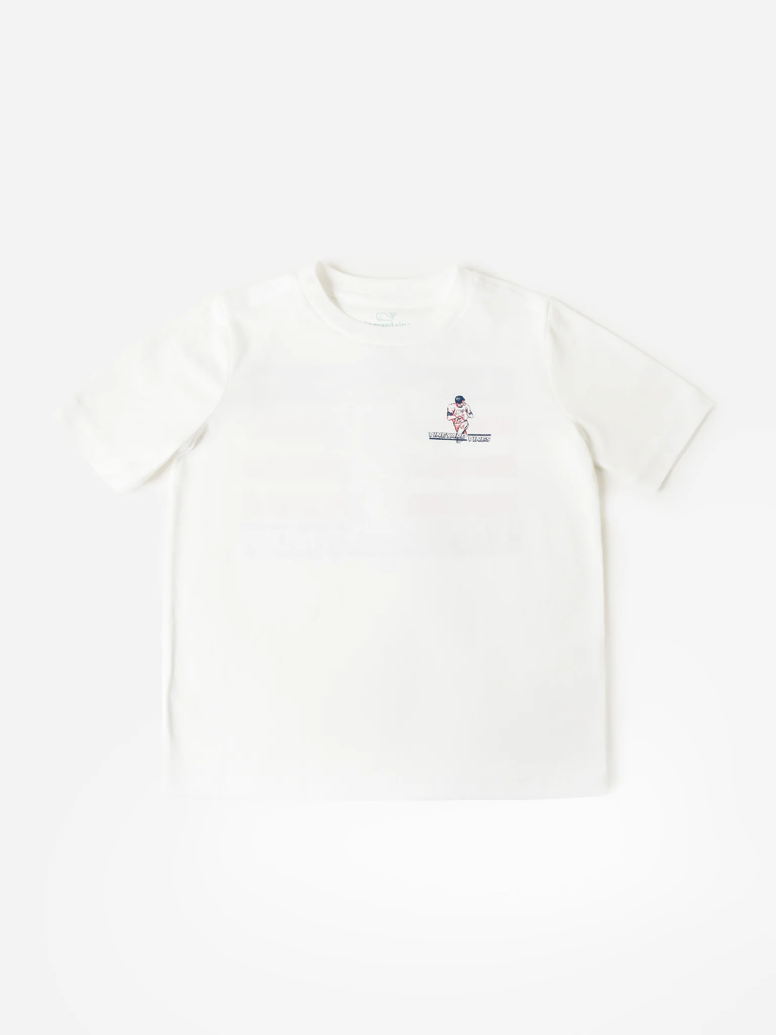 Vineyard Vines Boys' Vintage Football Short Sleeve Tee