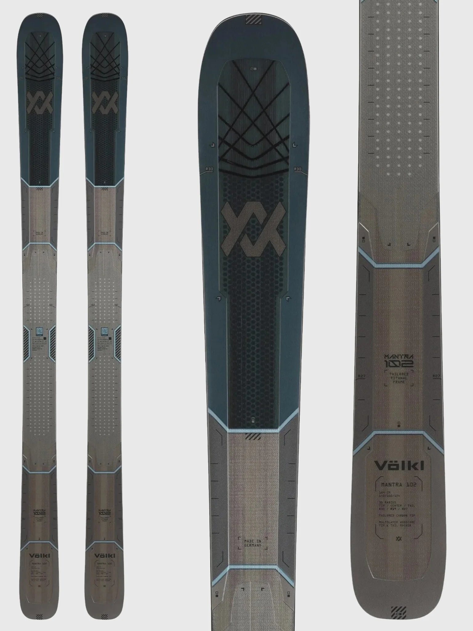 Volkl Mantra 102 Men's Skis 2026
