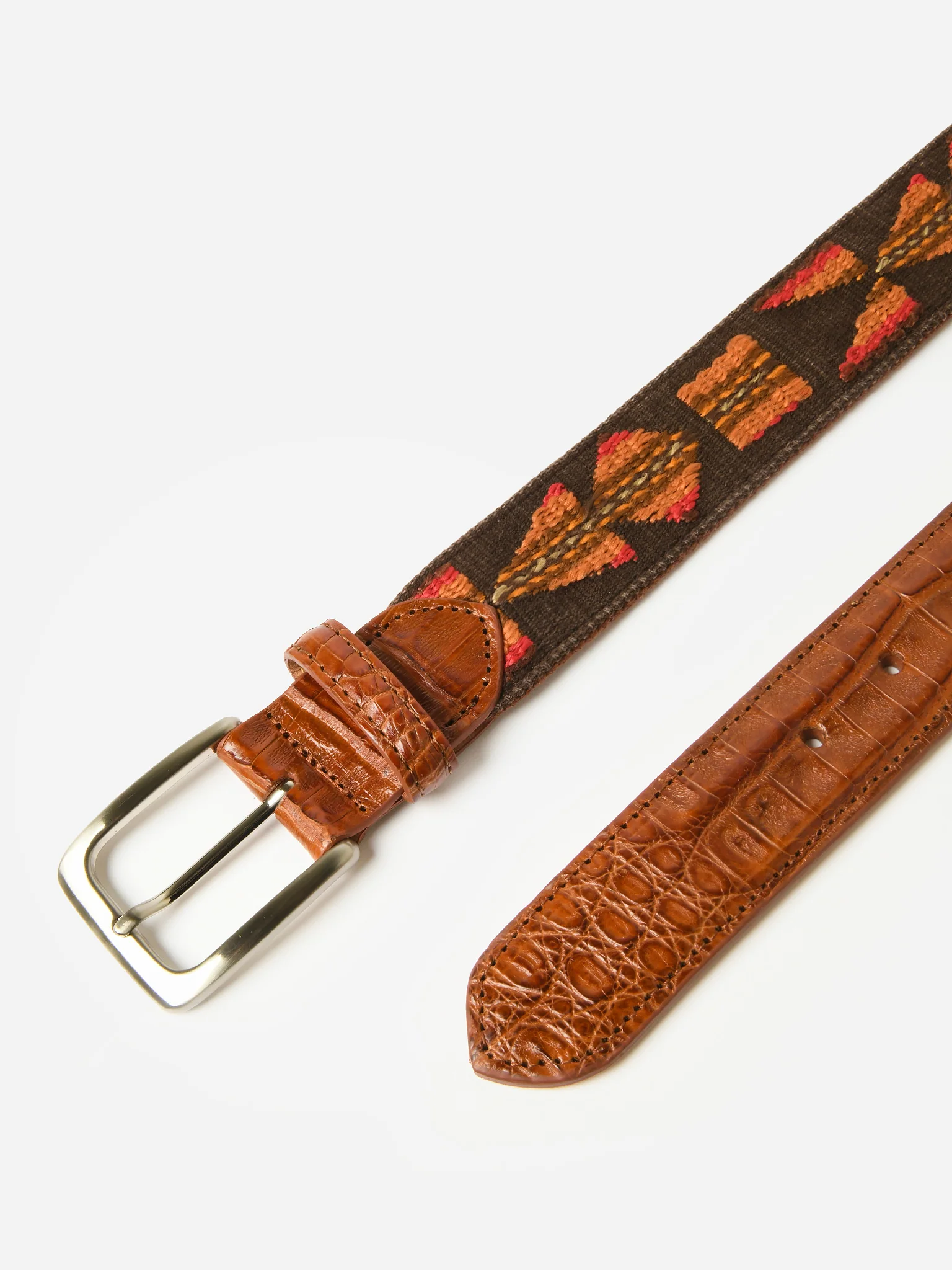 W. Kleinberg Men's Needlepoint Belt - Image 2