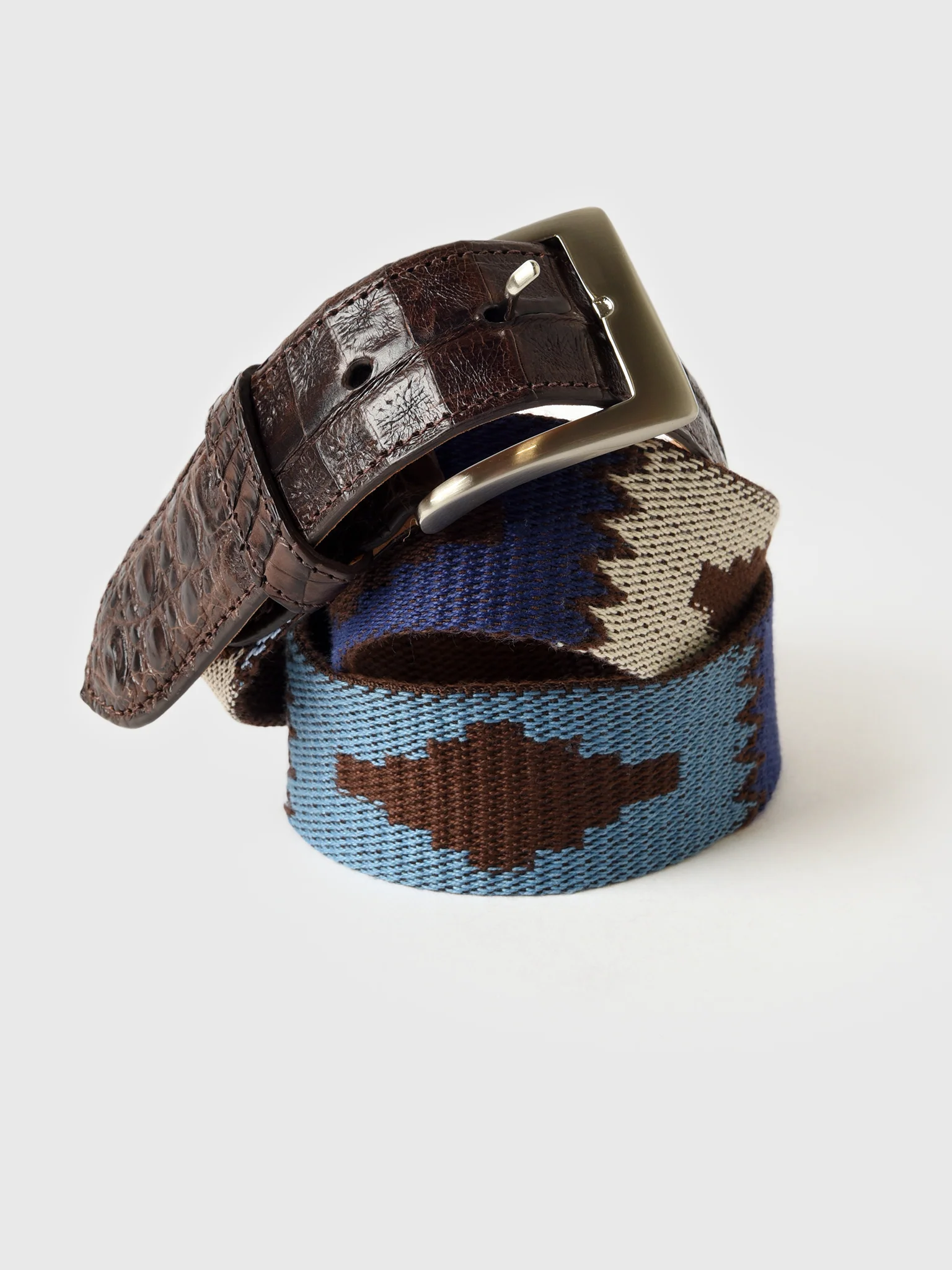 W. Kleinberg Men's Needlepoint Belt - Image 3