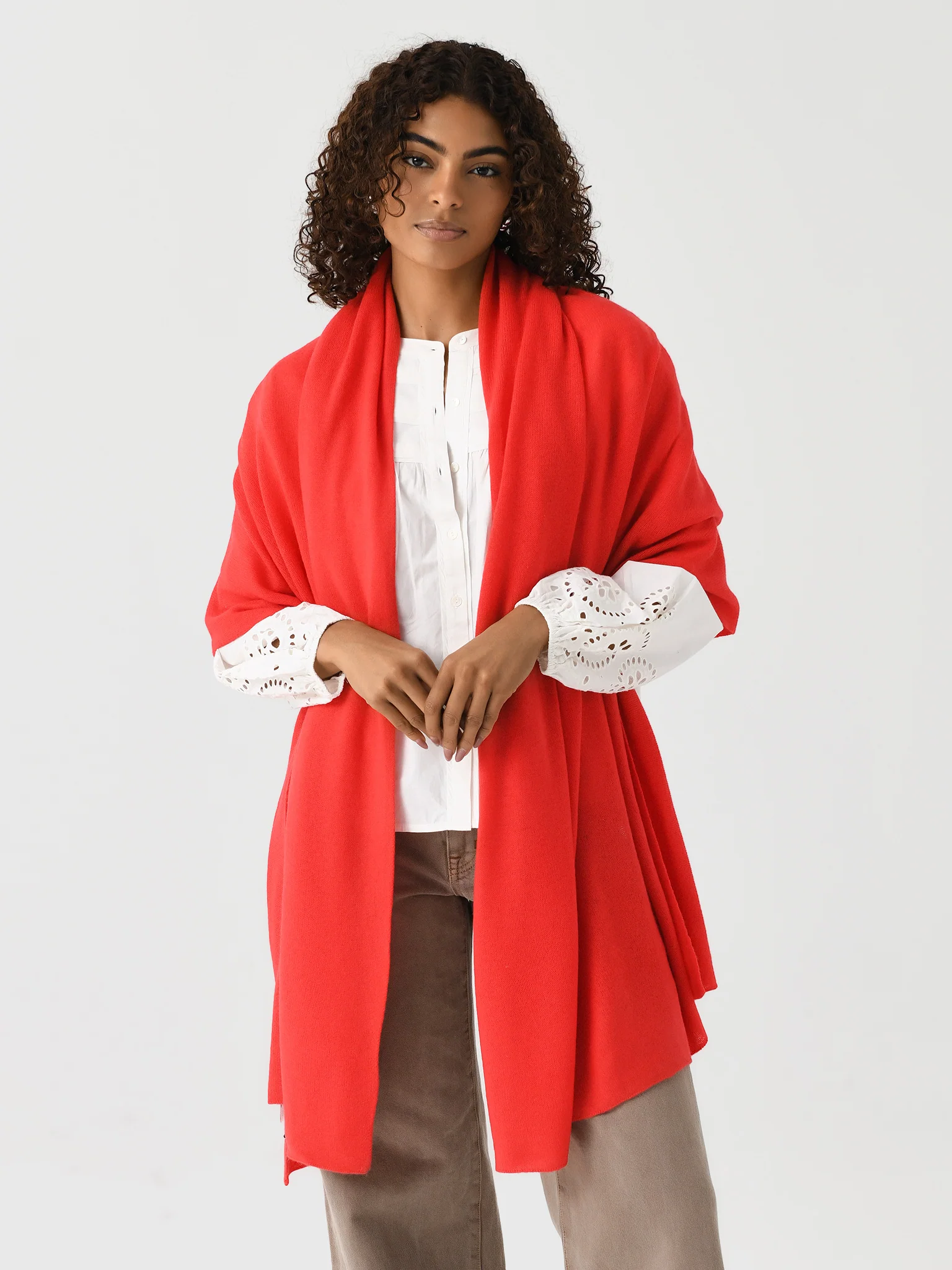 White + Warren Cashmere Travel Wrap - Image 10