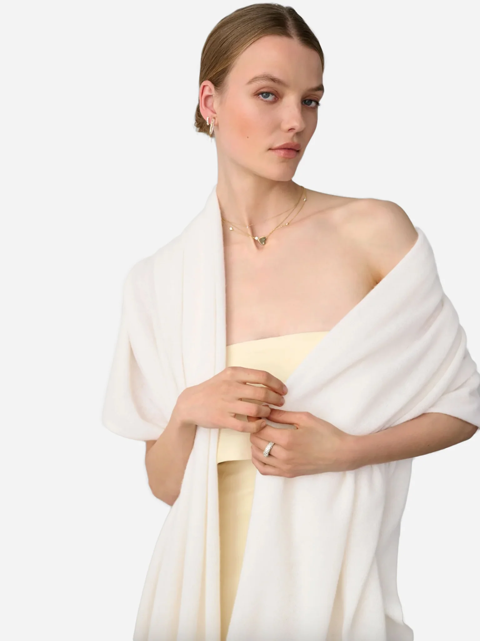 White + Warren Cashmere Travel Wrap - Image 7