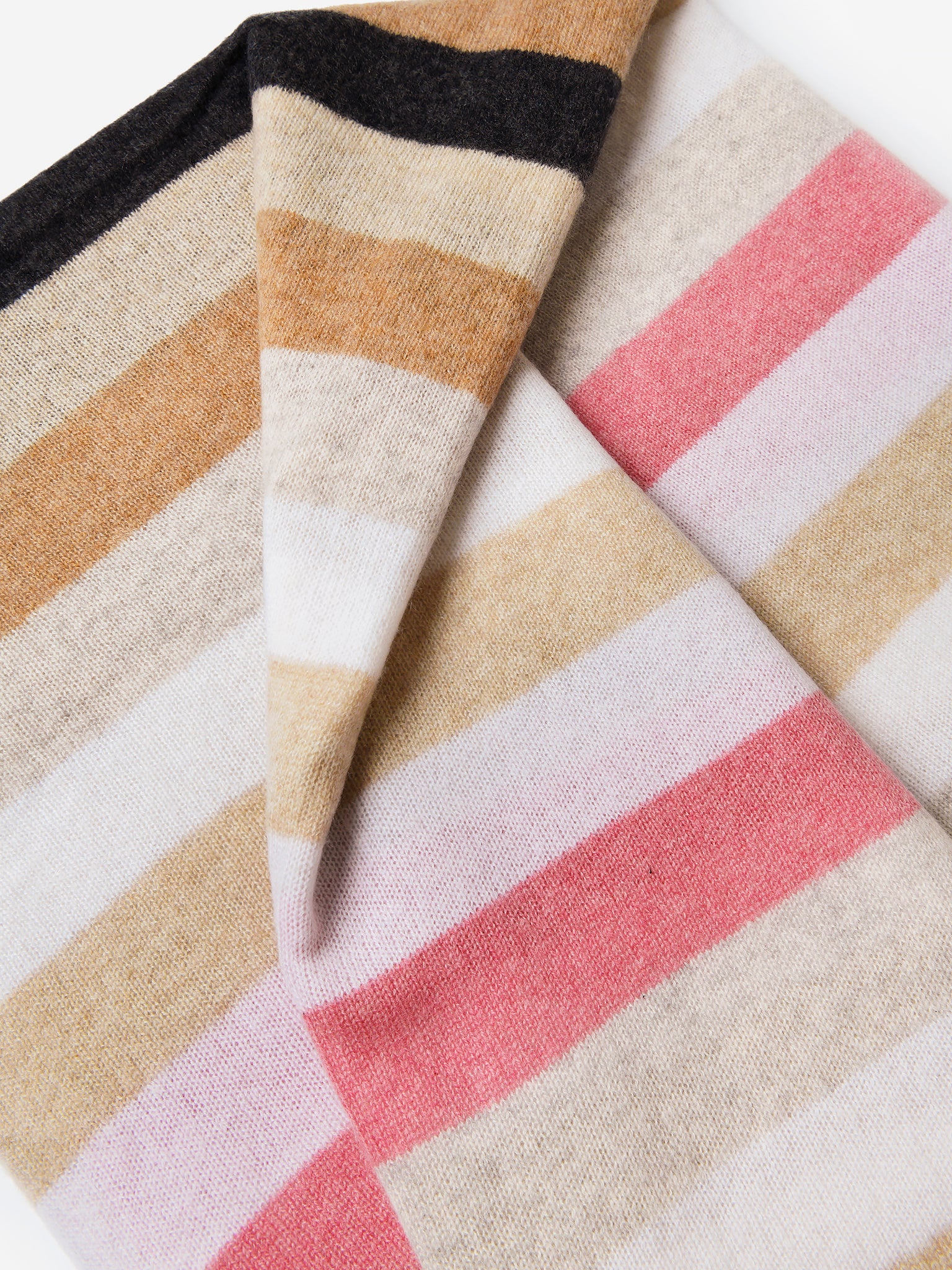 White + Warren Women's Cashmere Striped Wrap