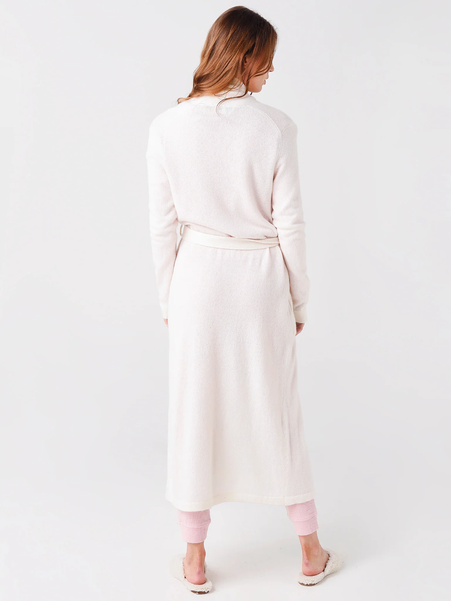 White + Warren Women's Long Cashmere Robe - Image 4