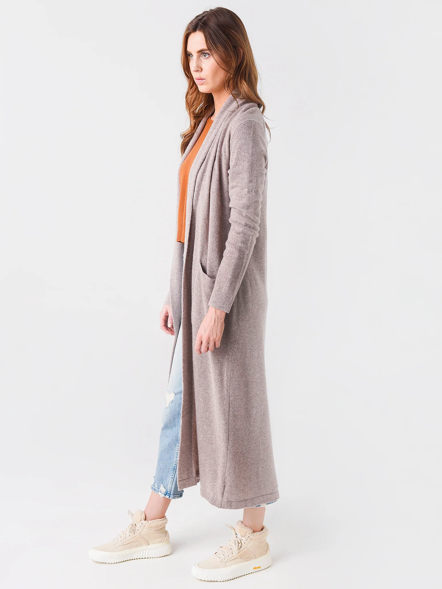 White + Warren Women's Long Cashmere Robe - Image 6