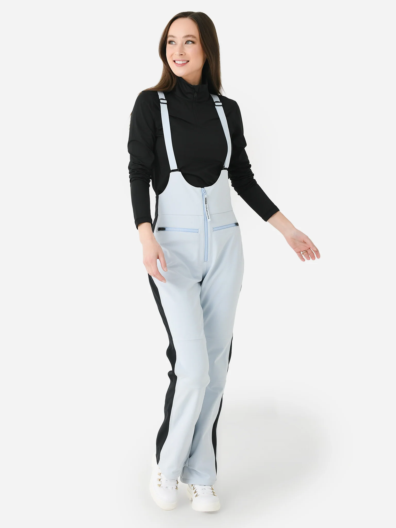 Whitespace Women's 3L High Waisted Softshell Riding Bib Pant