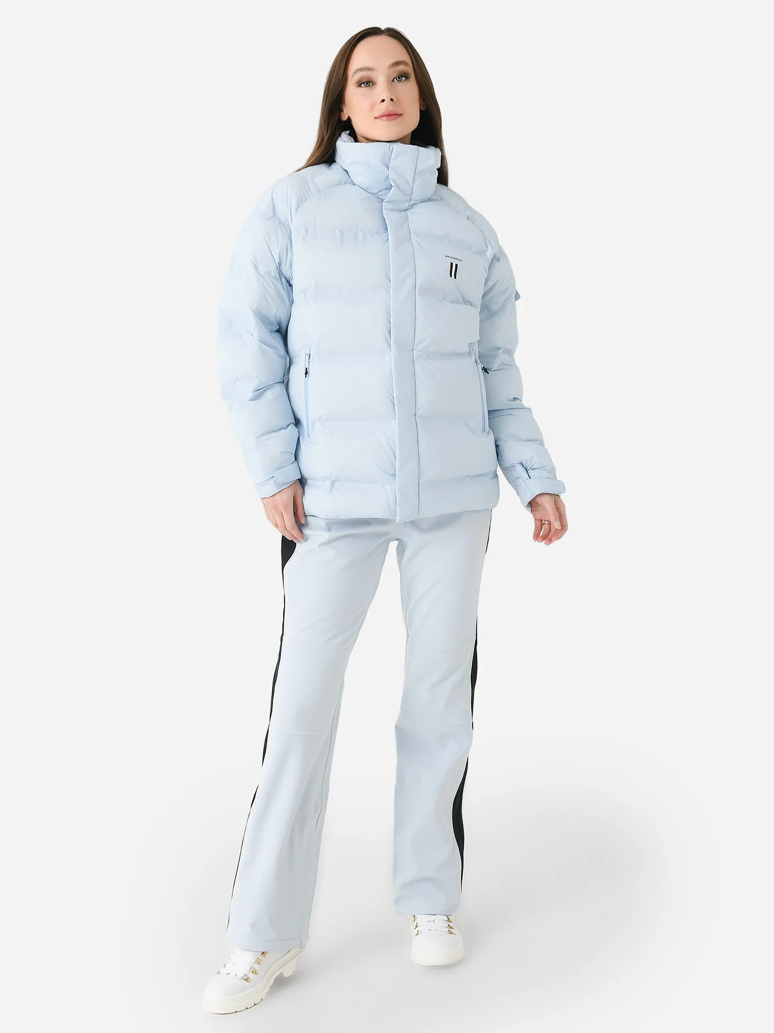 Whitespace Women's 3L High Waisted Softshell Riding Bib Pant - Image 4