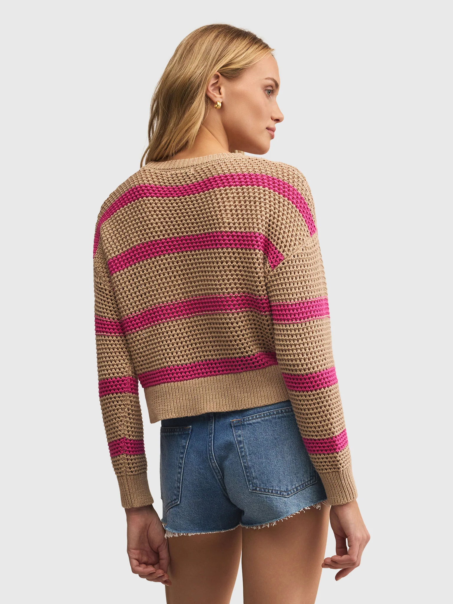 Z Supply Women's Broadbeach Striped Sweater - Image 2