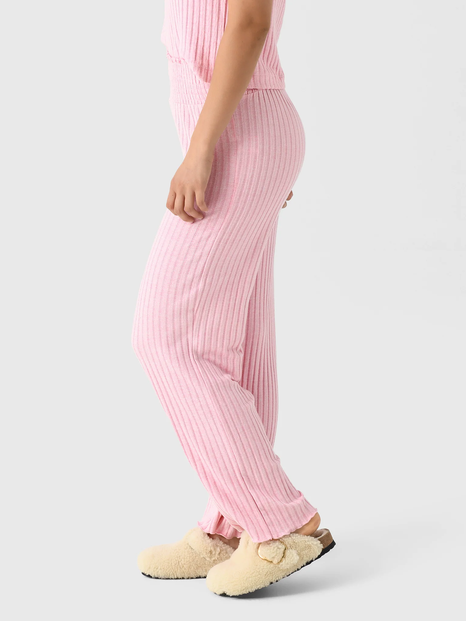 Z Supply Women's Dawn Smocked Rib Pant - Image 3