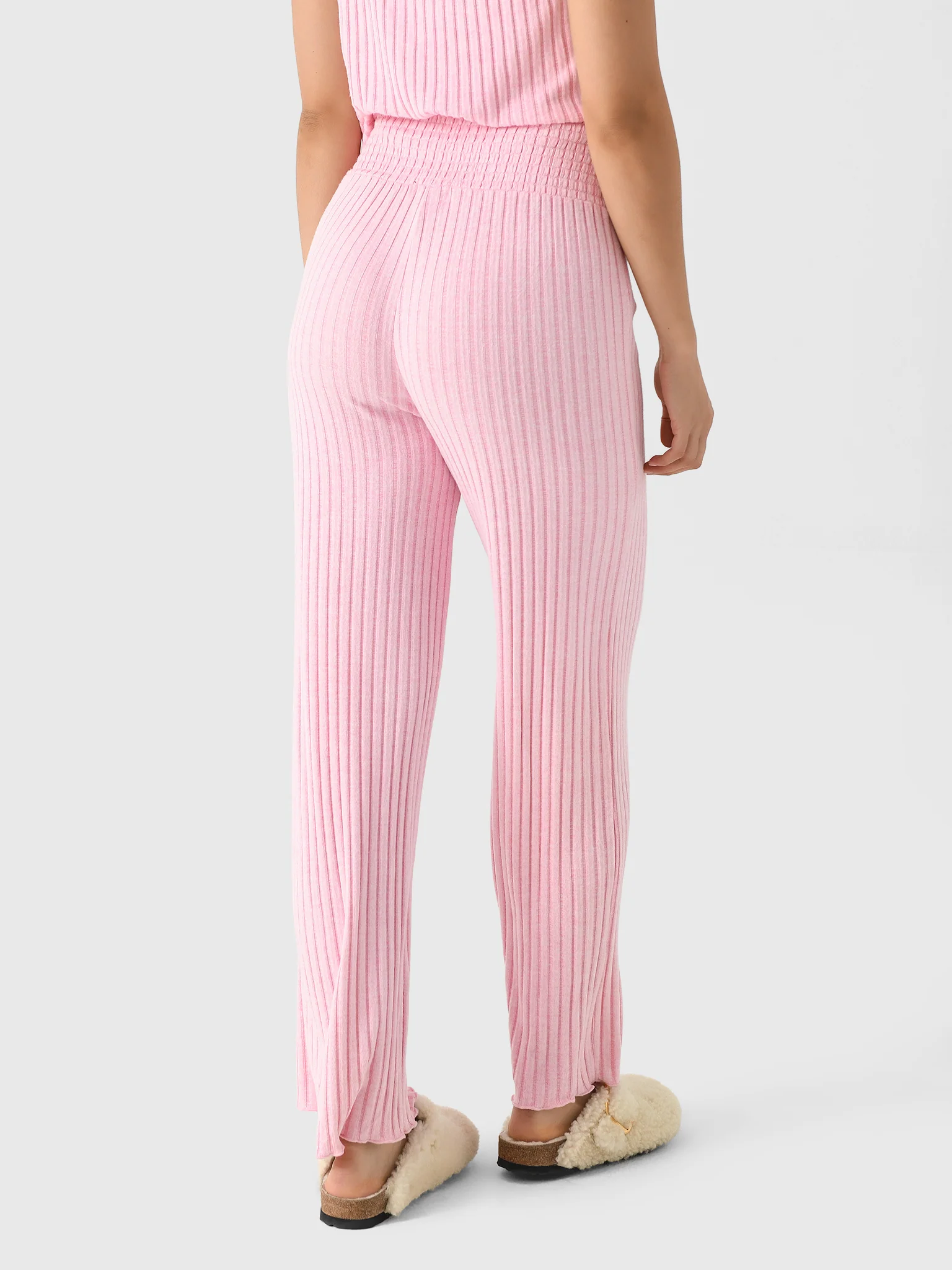 Z Supply Women's Dawn Smocked Rib Pant - Image 4
