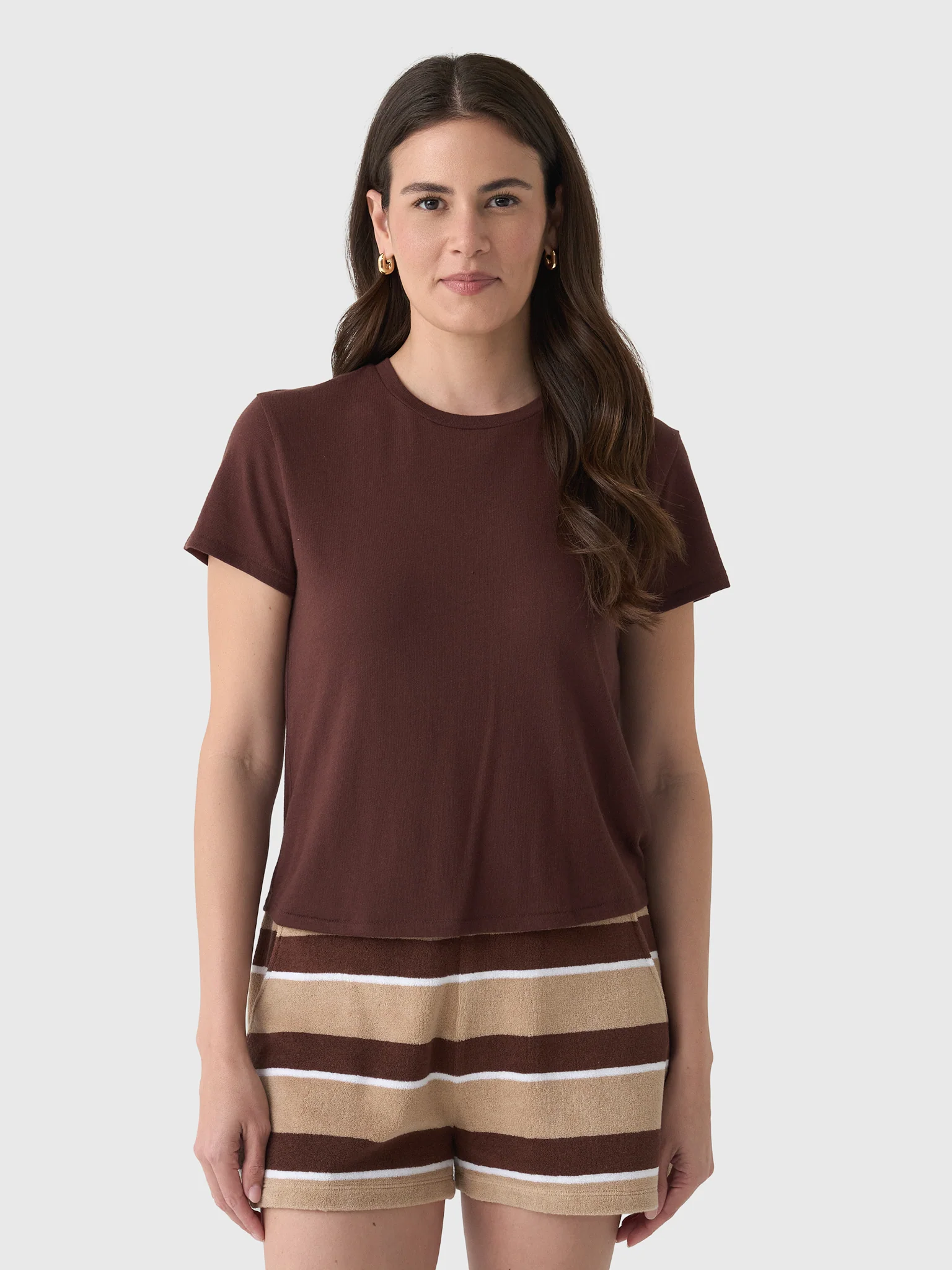 Z Supply Women's Tourist Knit Jersey Tee - Image 6